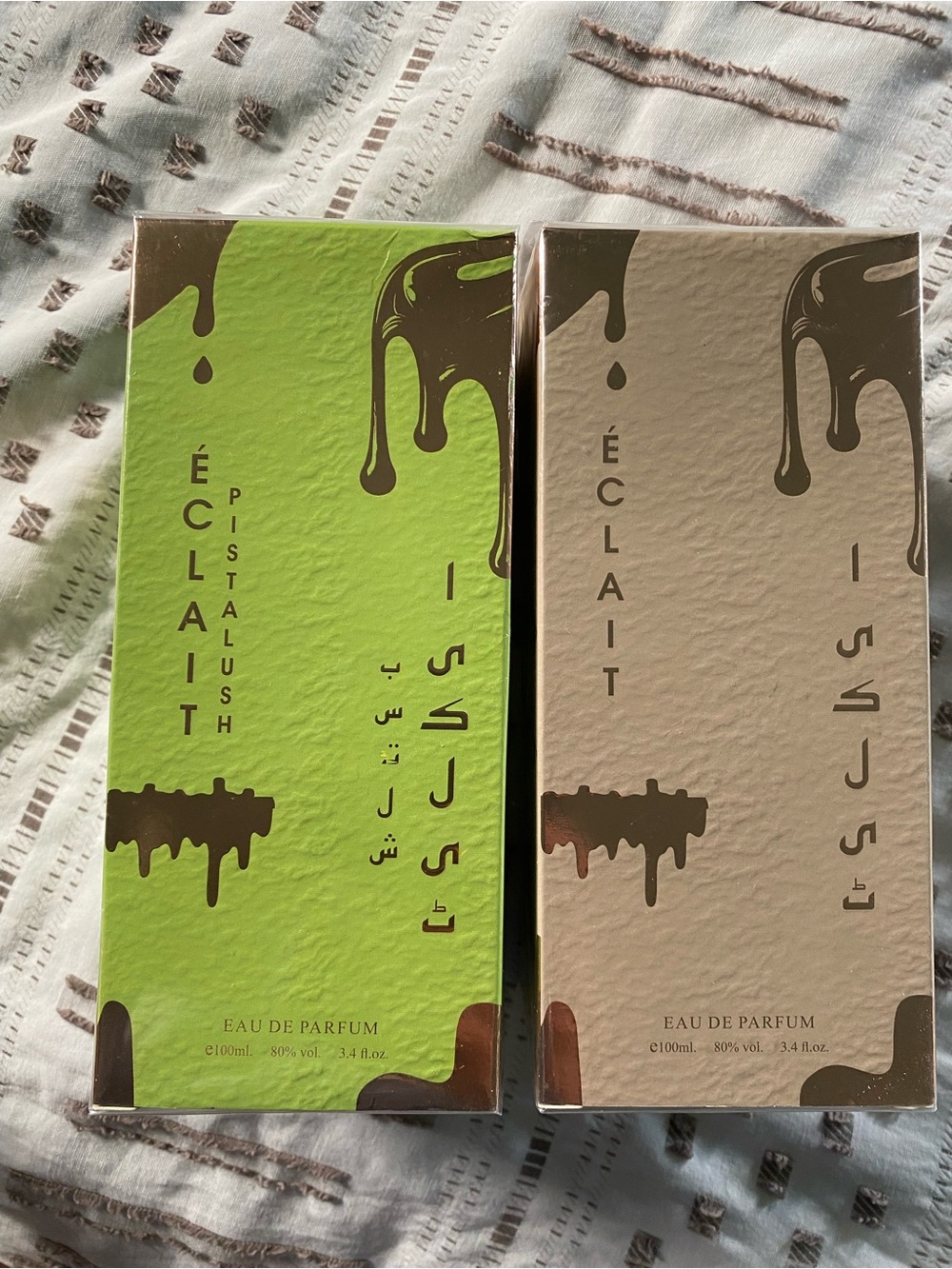Lataffa pistachio and vanilla perfume lot 3.4 oz New